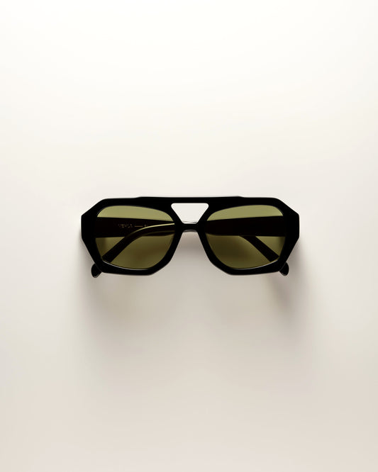 VEHLA River Sunglasses - Black/Khaki