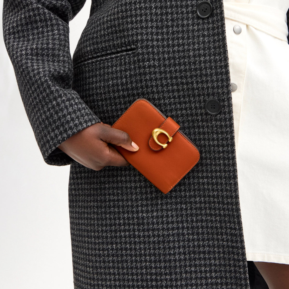 Coach Tabby Wallet - Brass/Amber Brown