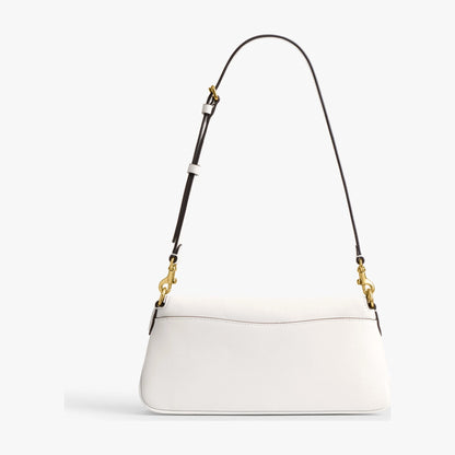Coach Jet Shoulder Bag - Brass/Chalk