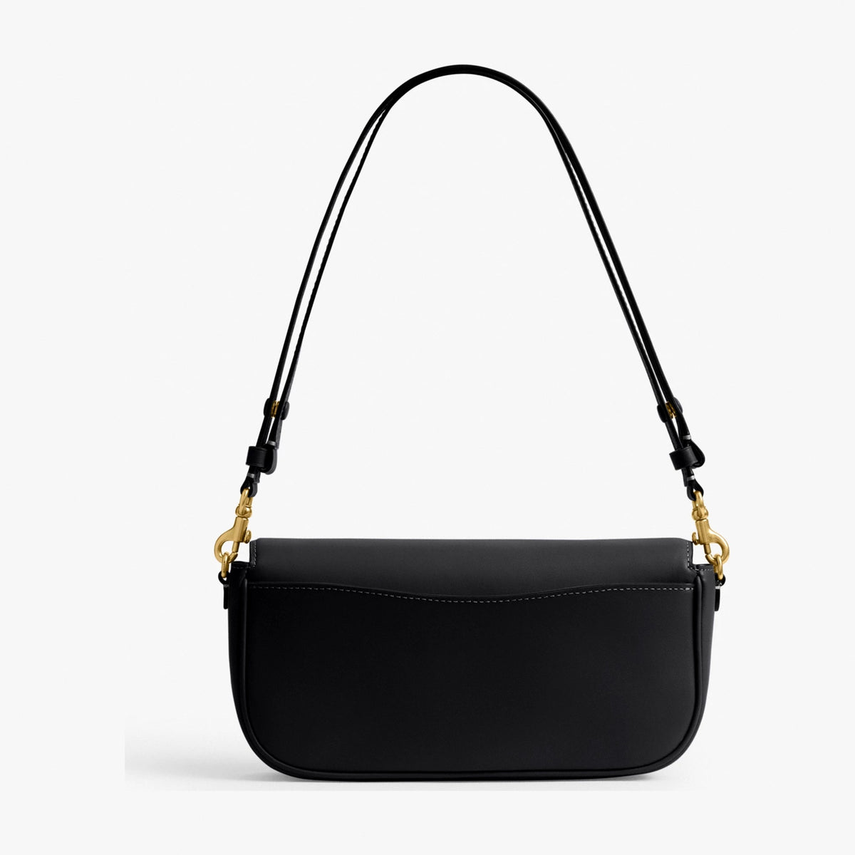 Coach Brook Flap Chain Bag - Brass/Black
