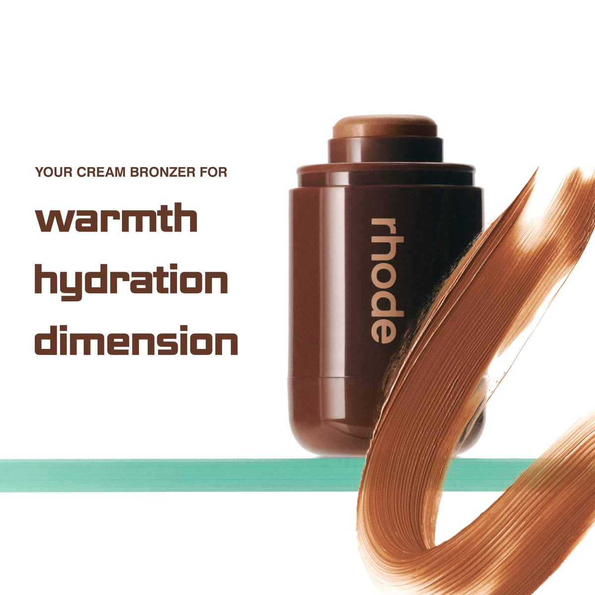 Rhode Pocket Bronze Long-Wearing Cream Bronzer - sunbed
