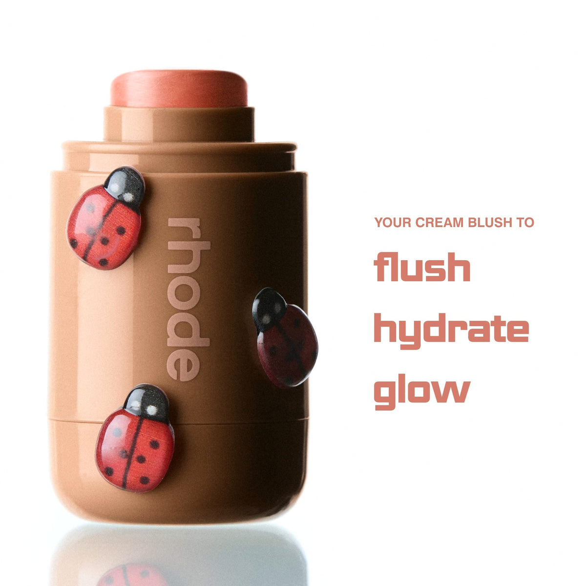 Rhode Pocket Blush Buildable Hydrating Cream Blush - Freckle - neutral peach