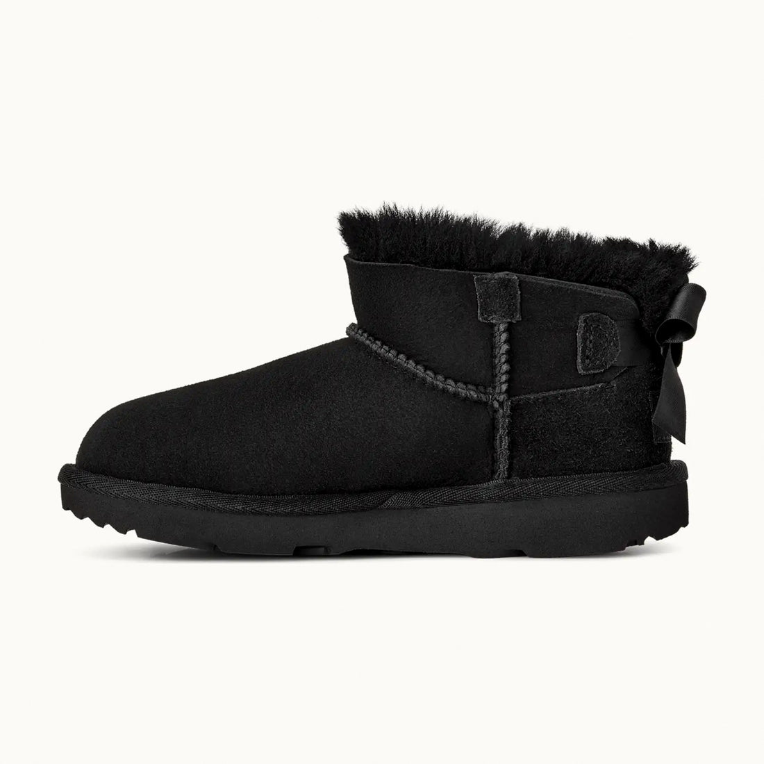 UGG Kids' Ultra Mini Bailey Bow - Black
