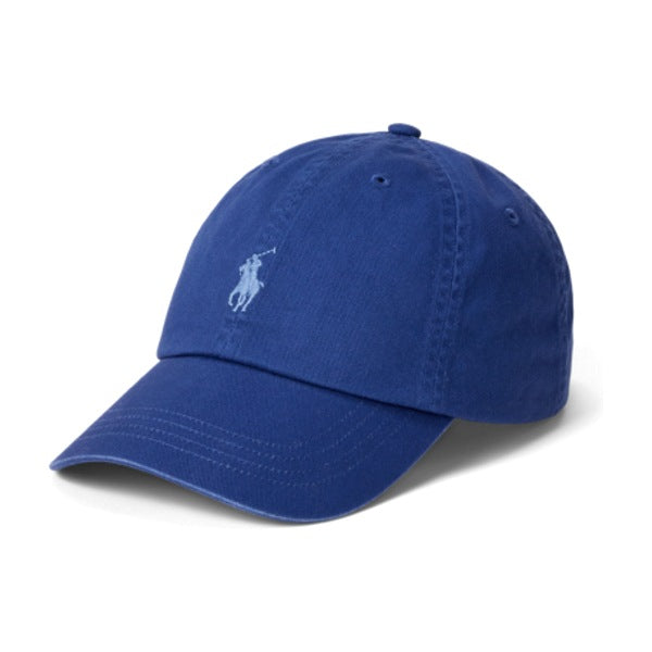 Polo Ralph Lauren The Iconic Cotton Chino Ball Cap - Blue Yacht