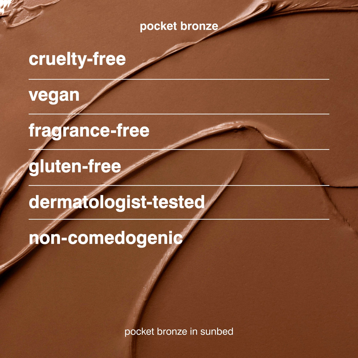 Rhode Pocket Bronze Long-Wearing Cream Bronzer - sunbed