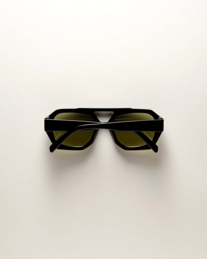 VEHLA River Sunglasses - Black/Khaki