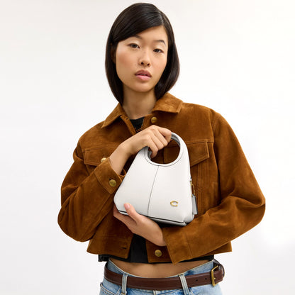Coach Lana Shoulder Bag 19 - Brass/Chalk