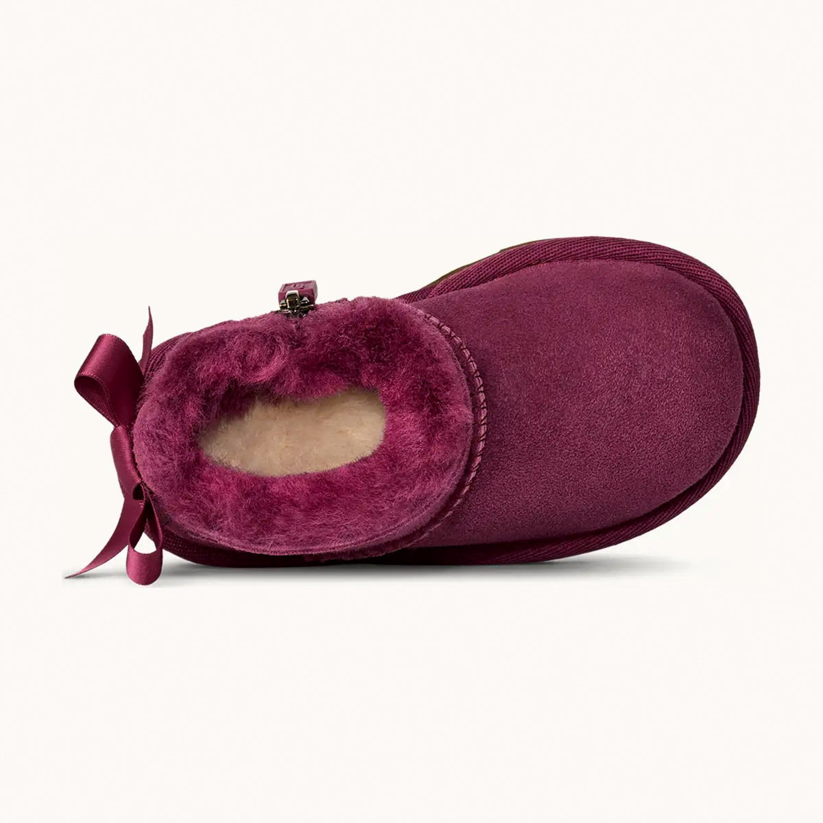 UGG Ultra Mini Bailey Bow - Dark Winterberry