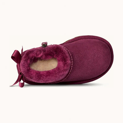 UGG Ultra Mini Bailey Bow - Dark Winterberry