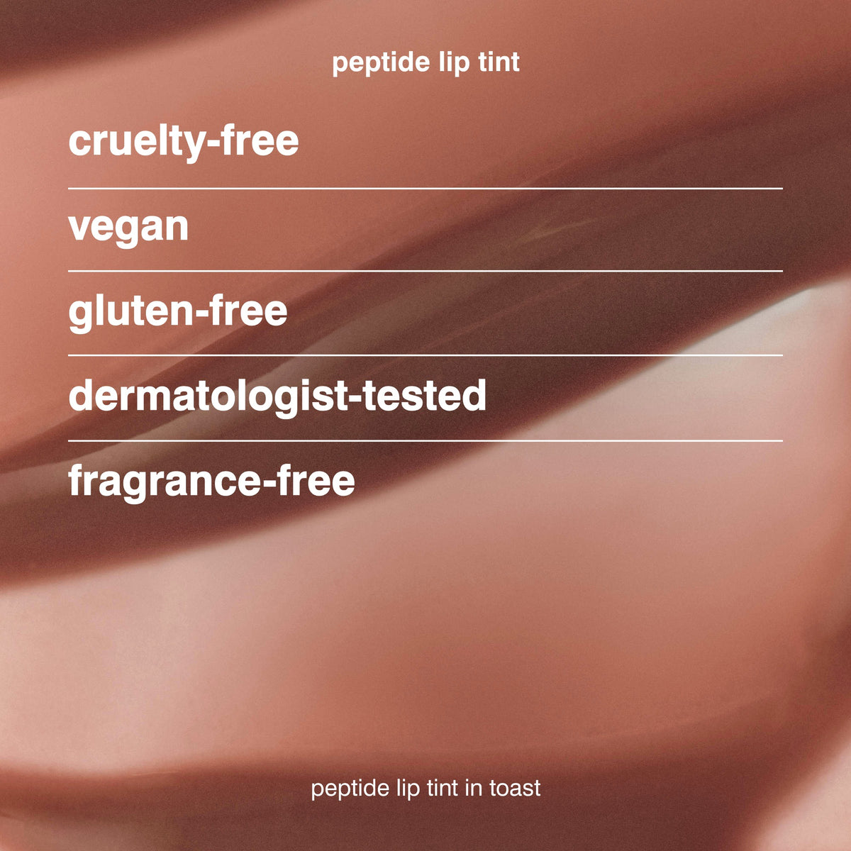 Rhode Peptide Lip Tint Nourishing Glaze - Toast - rose taupe