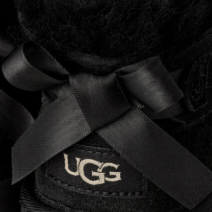 UGG Kids' Ultra Mini Bailey Bow - Black