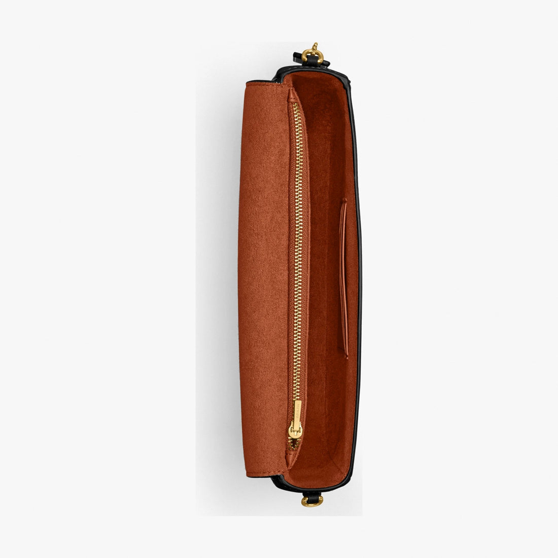 Coach Brook Flap Chain Bag - Brass/Black