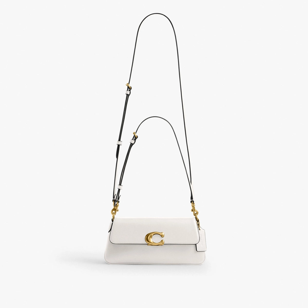Coach Jet Shoulder Bag - Brass/Chalk