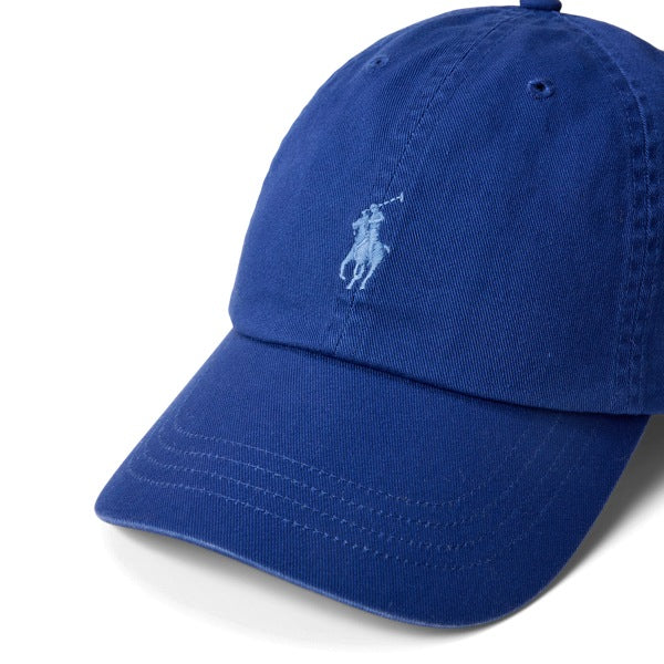 Polo Ralph Lauren The Iconic Cotton Chino Ball Cap - Blue Yacht