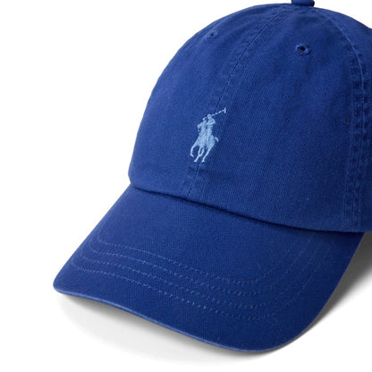Polo Ralph Lauren The Iconic Cotton Chino Ball Cap - Blue Yacht