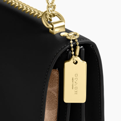 Coach Klare Crossbody Bag In Signature Canvas - Gold/Tan/Black Multi