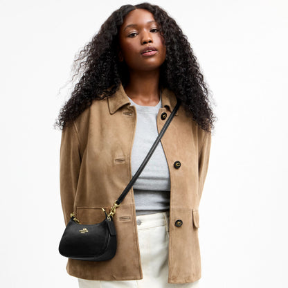 Coach Teri Mini Crossbody Bag - Gold/Black