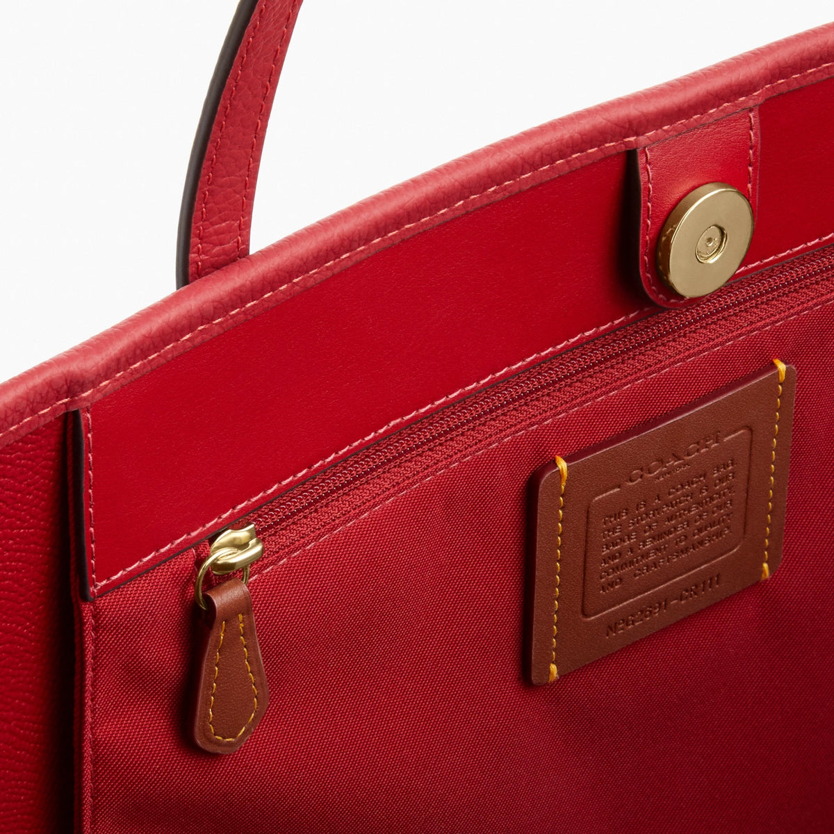 Coach City Tote Bag - Gold/Poppy