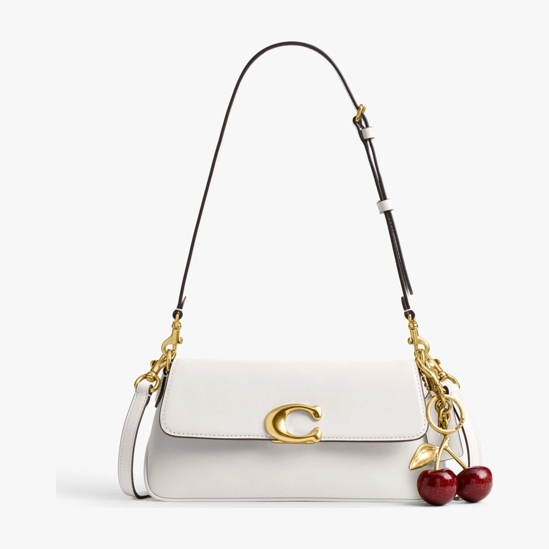 Coach Jet Shoulder Bag - Brass/Chalk