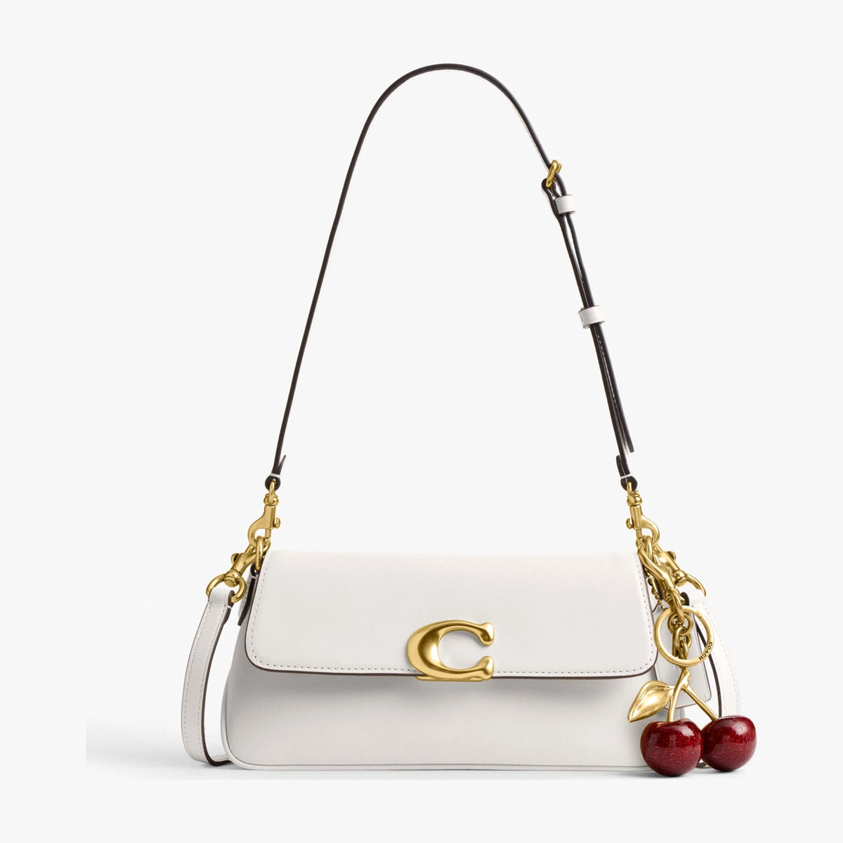 Coach Jet Shoulder Bag - Brass/Chalk