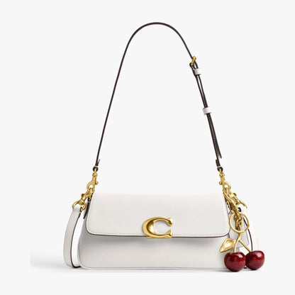 Coach Jet Shoulder Bag - Brass/Chalk