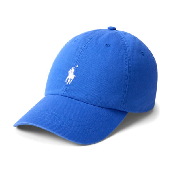 Polo Ralph Lauren The Iconic Cotton Chino Ball Cap - New Iris Blue/White