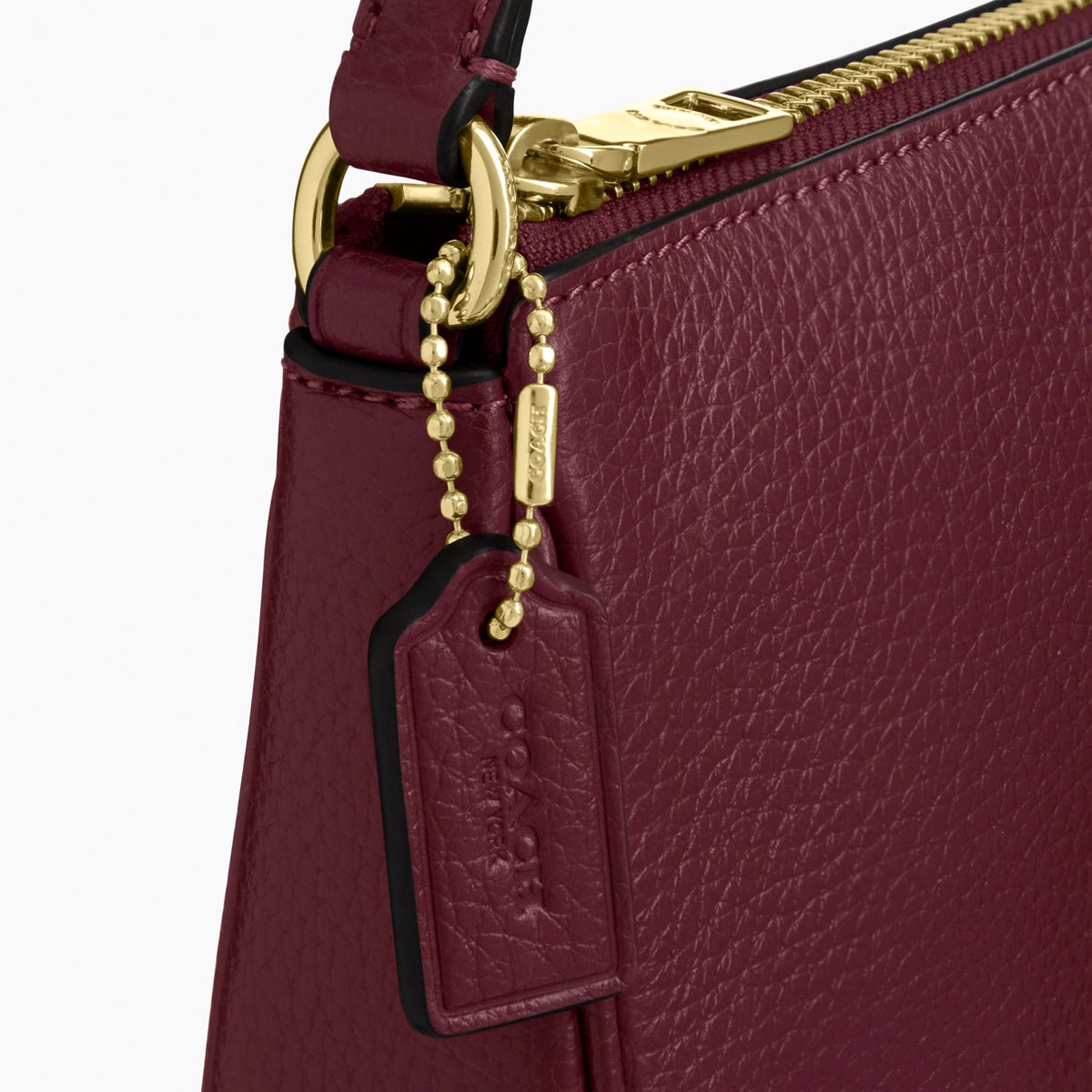 Coach Nolita 19 - Gold/Dark Cherry