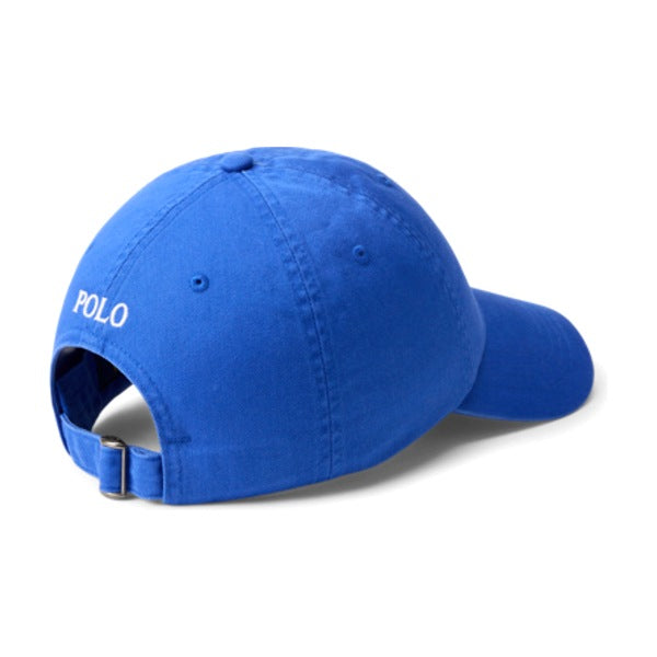 Polo Ralph Lauren The Iconic Cotton Chino Ball Cap - New Iris Blue/White