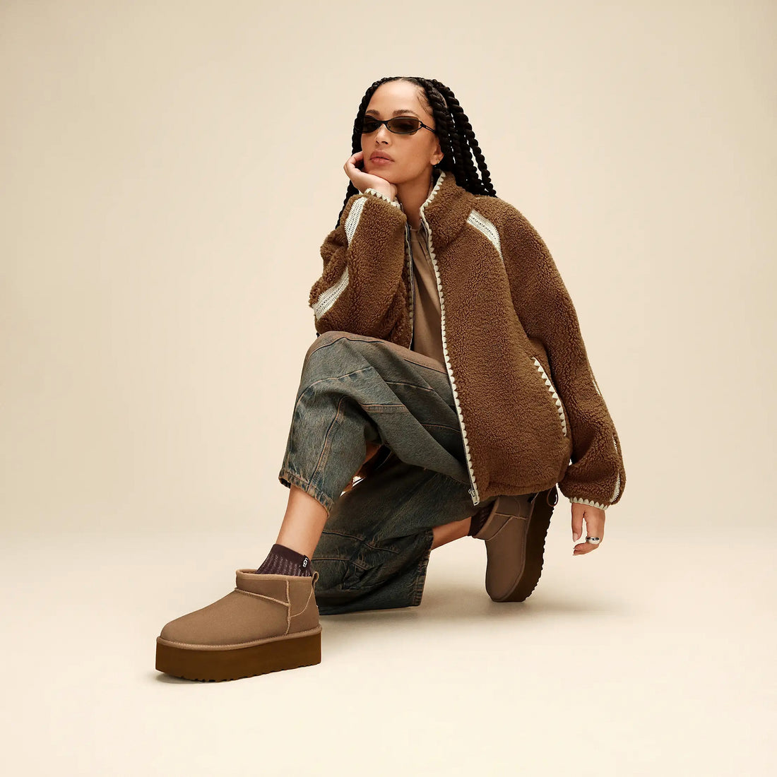 UGG Classic Ultra Mini Platform - Light Bronze