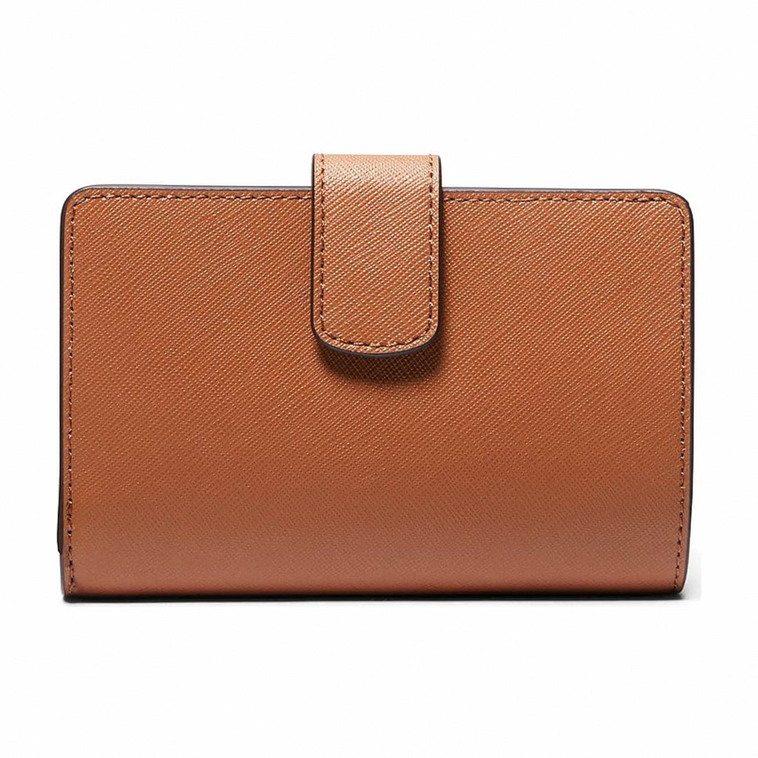 Michael Kors Medium Crossgrain Leather Wallet - LUGGAGE