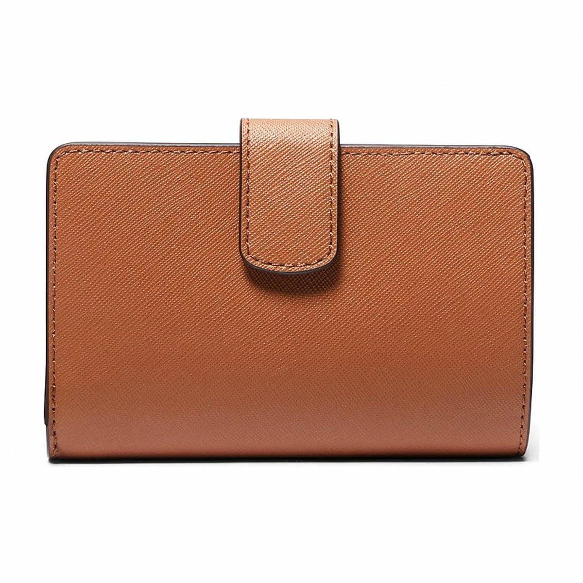 Michael Kors Medium Crossgrain Leather Wallet - LUGGAGE