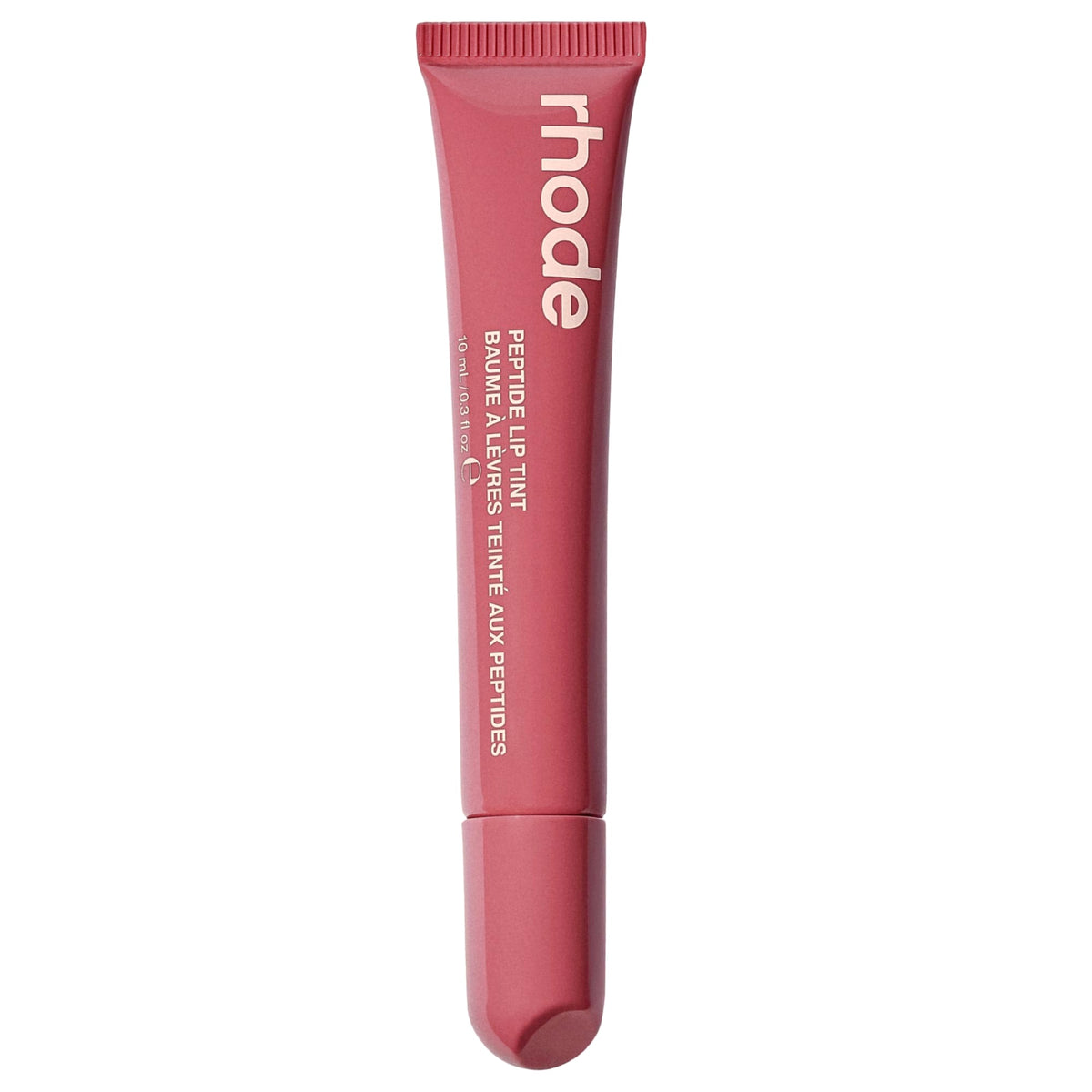 Rhode Peptide Lip Tint Nourishing Glaze - Salty Tan - soft mauve