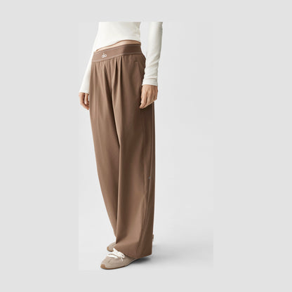 Alo Yoga Suit Up Trouser (Regular) - Java Brown