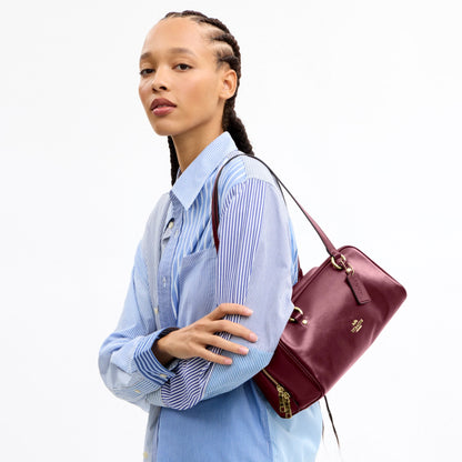 Coach Sydney Shoulder Bag - Im/Dark Cherry