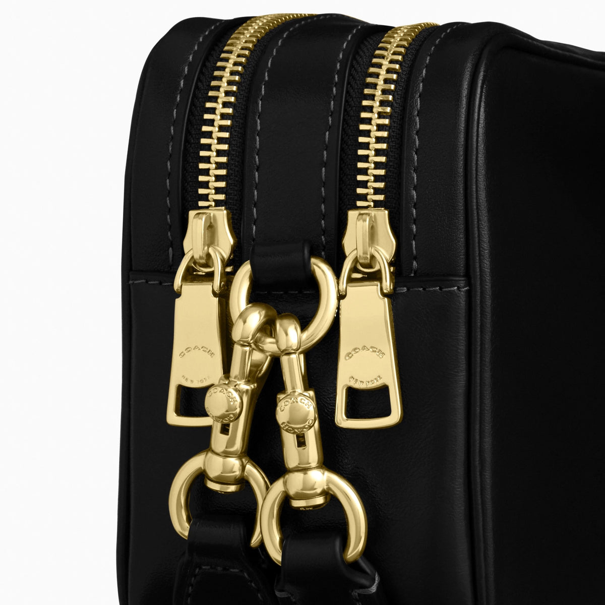 Coach Mini Carey Crossbody Bag - Gold/Black