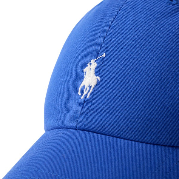 Polo Ralph Lauren The Iconic Cotton Chino Ball Cap - New Iris Blue/White
