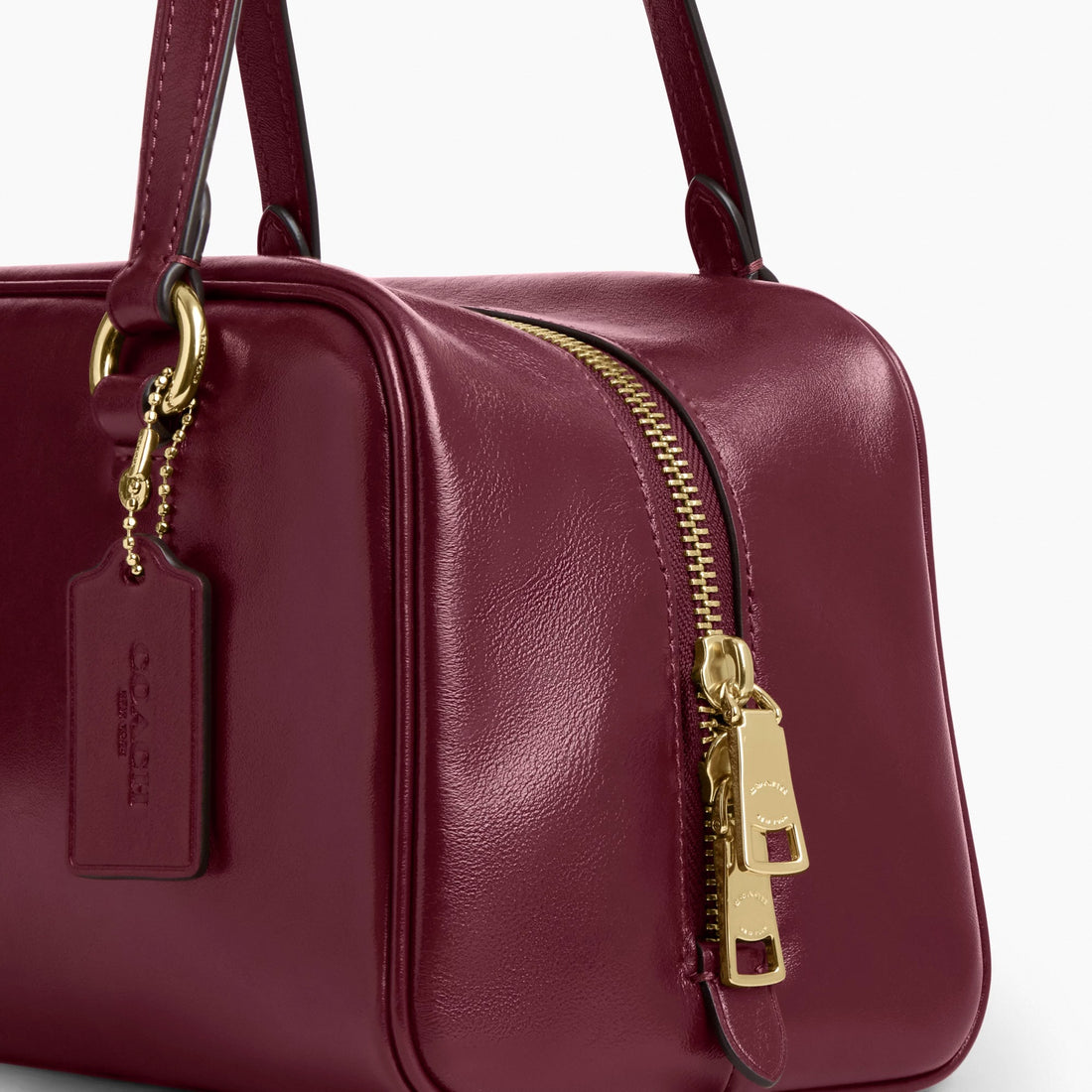 Coach Sydney Shoulder Bag - Im/Dark Cherry