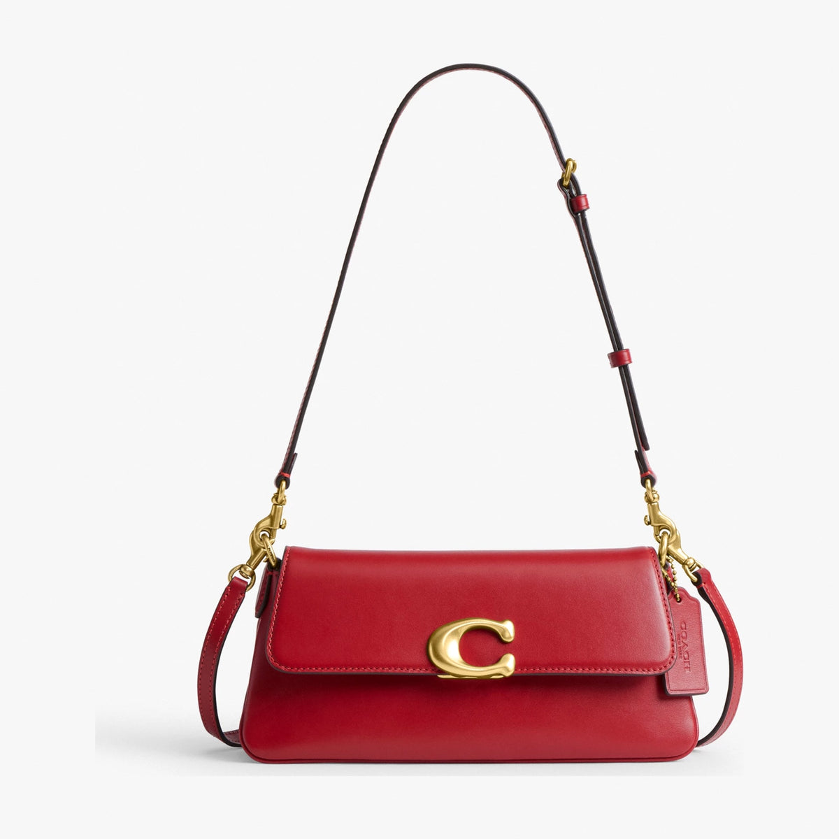 Coach Jet Shoulder Bag - Brass/Poppy