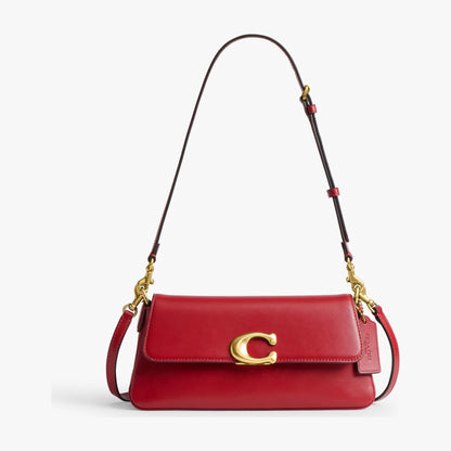 Coach Jet Shoulder Bag - Brass/Poppy