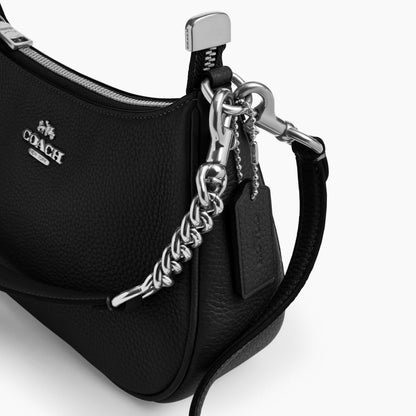 Coach Teri Shoulder Bag - Silver/Black