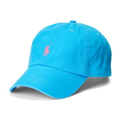Polo Ralph Lauren The Iconic Cotton Chino Ball Cap - Cove Blue