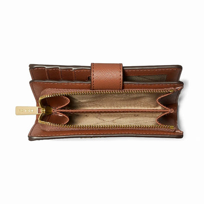 Michael Kors Medium Crossgrain Leather Wallet - LUGGAGE