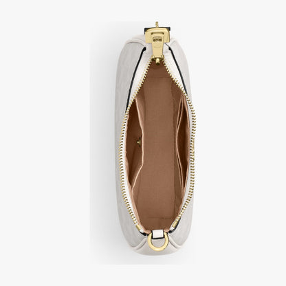 Coach Teri Mini Crossbody Bag In Signature Canvas - Gold/White/Chalk
