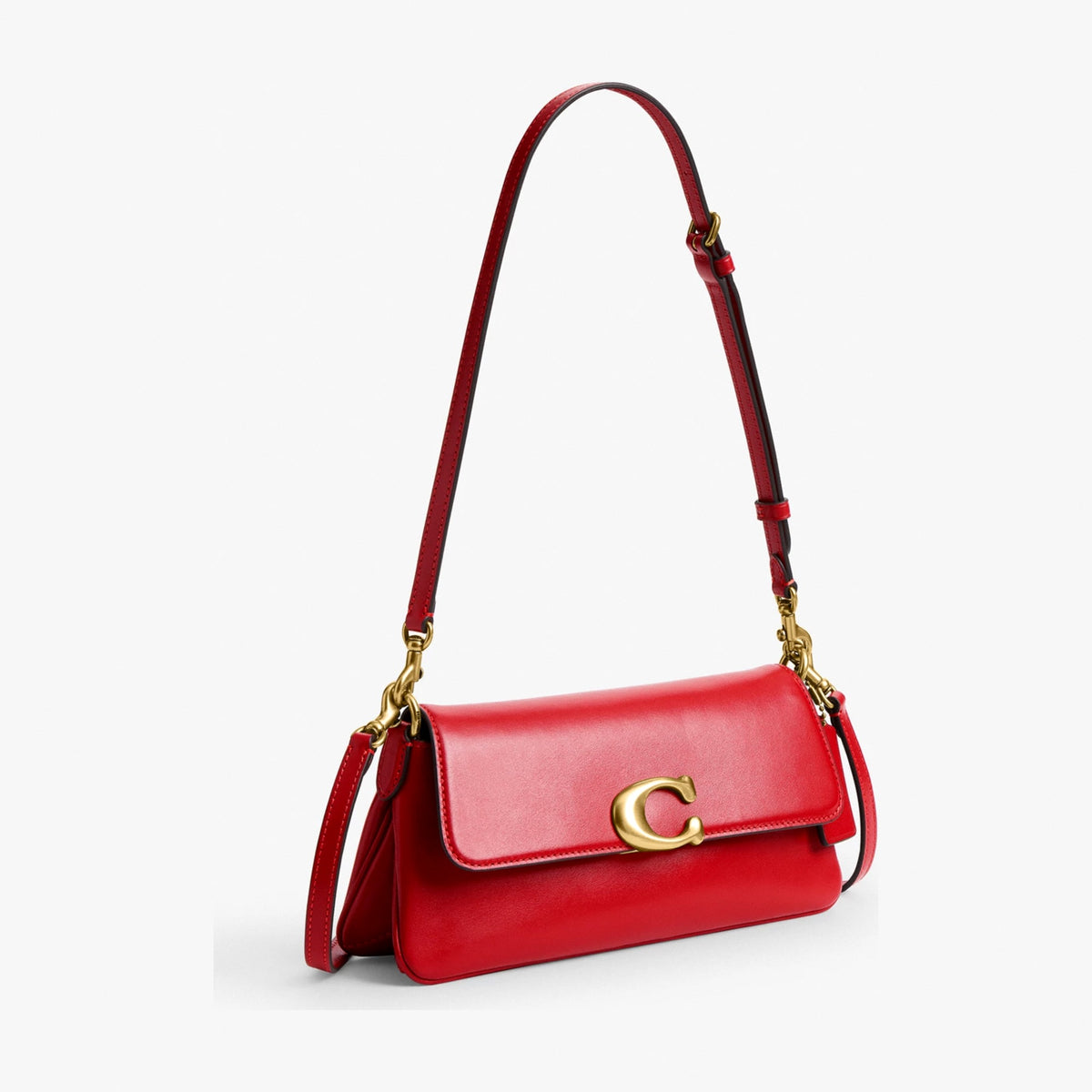Coach Jet Shoulder Bag - Brass/Poppy