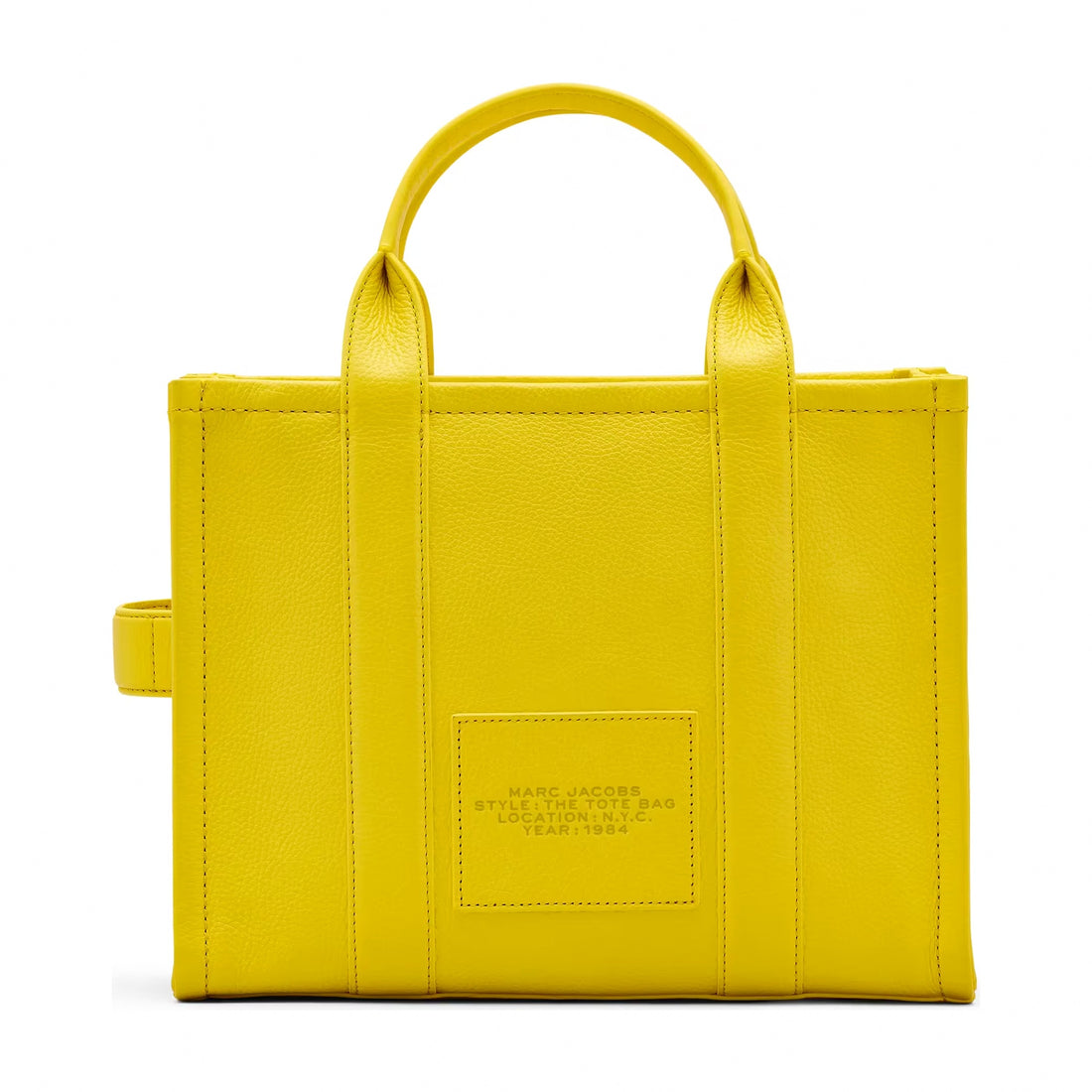 Marc Jacobs The Leather Medium Tote Bag - DAISY YELLOW