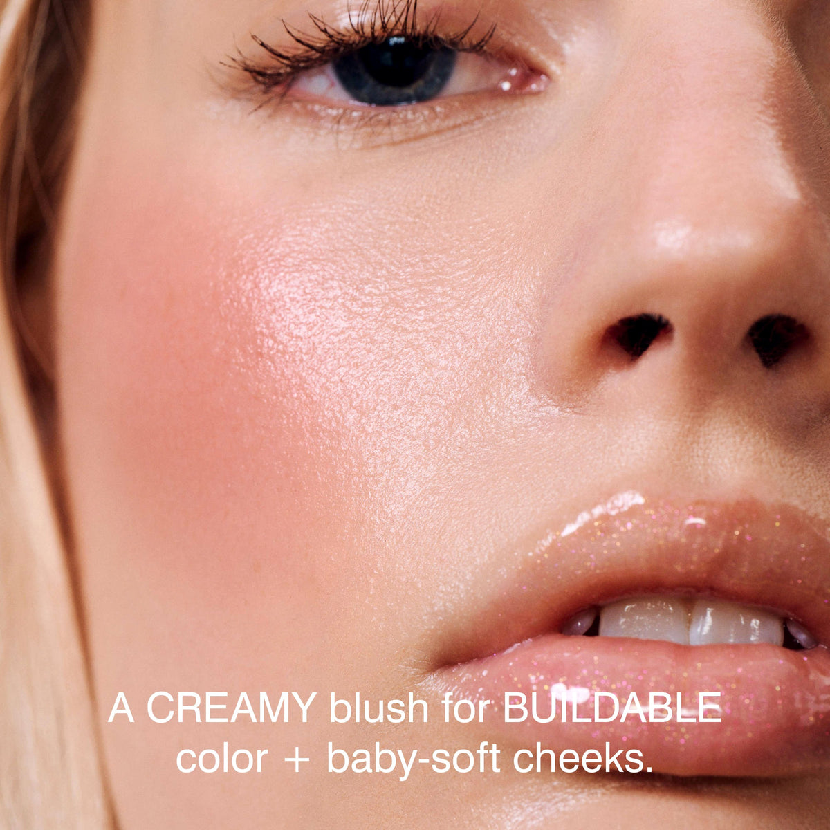 Rhode Pocket Blush Buildable Hydrating Cream Blush - Tan Line - pinky tan