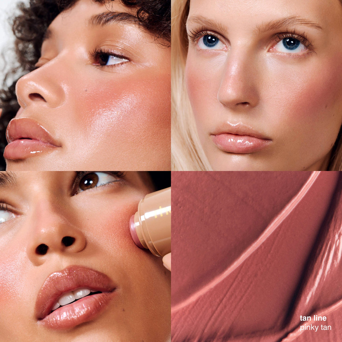Rhode Pocket Blush Buildable Hydrating Cream Blush - Tan Line - pinky tan