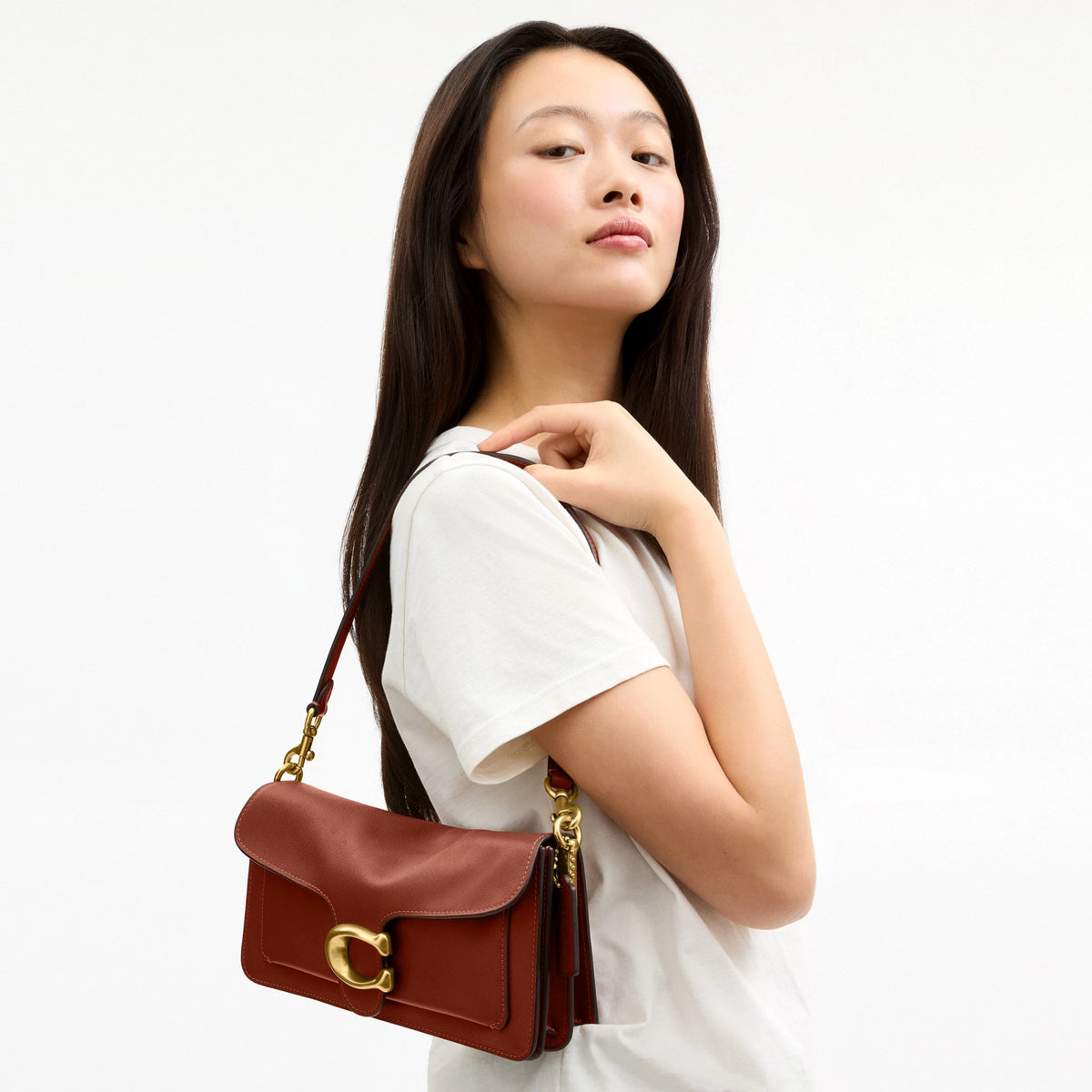 Coach Tabby Shoulder Bag 26 - Brass/Pecan