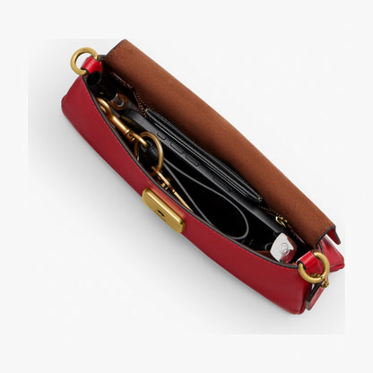 Coach Jet Shoulder Bag - Brass/Poppy