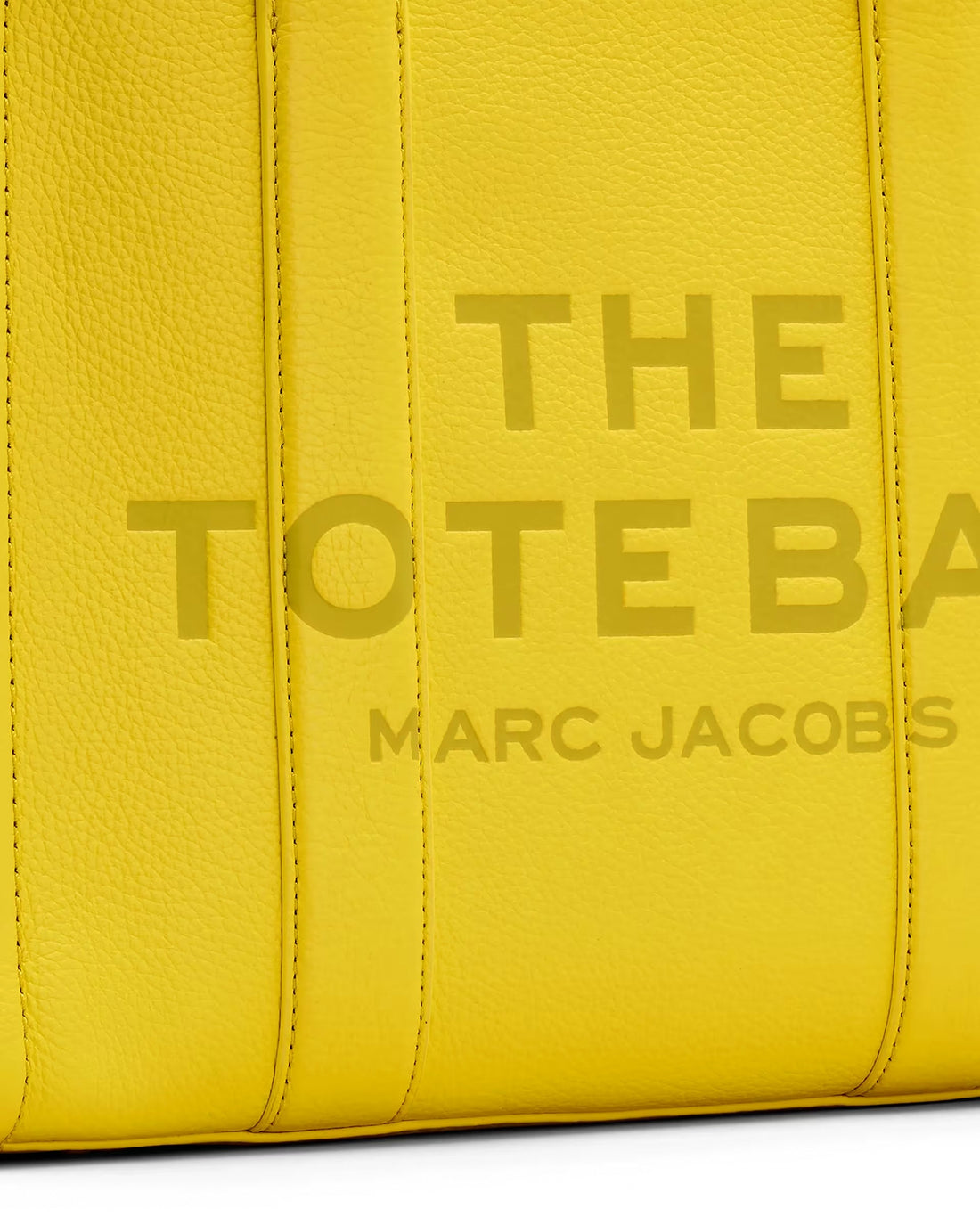 Marc Jacobs The Leather Medium Tote Bag - DAISY YELLOW